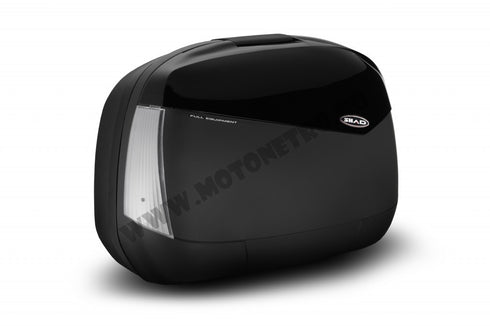 Cutii laterale SH43 WHITE black metal (pereche)